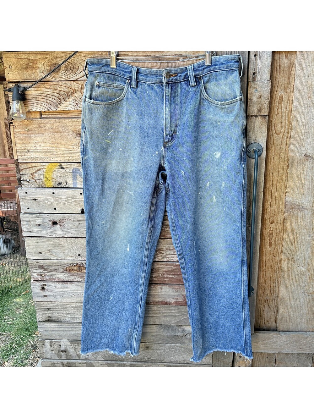 Duluth Trading Co Men's Blue Denim Jeans Size 36x30